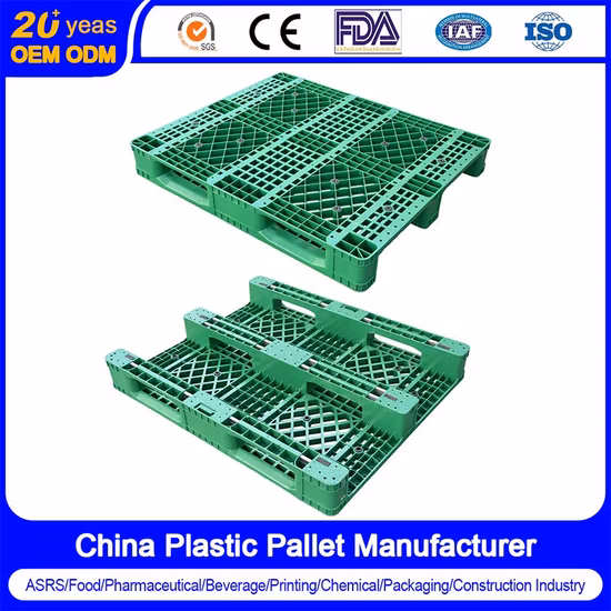 수출용 유로 HDPE 네스터블 라이트 듀티 저렴한 플라스틱 팔레트