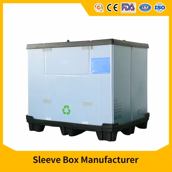 접이식 플라스틱 버블 가드 팔레트 박스